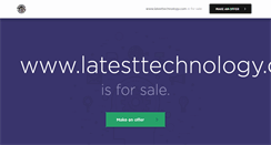 Desktop Screenshot of latesttechnology.com